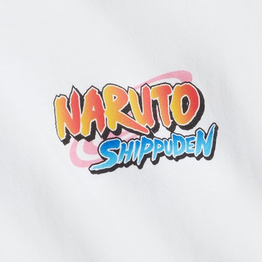  Converse x Naruto Unisex Beyaz T-Shirt