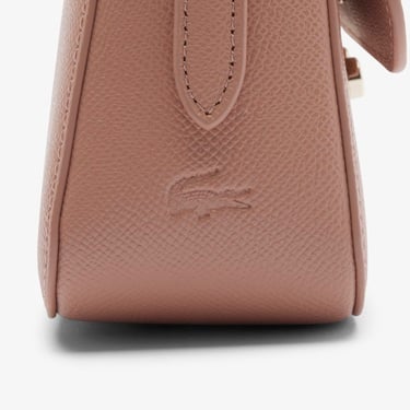  Lacoste Champs-Élysées Kadın Deri Açık Pembe Omuz Çantası