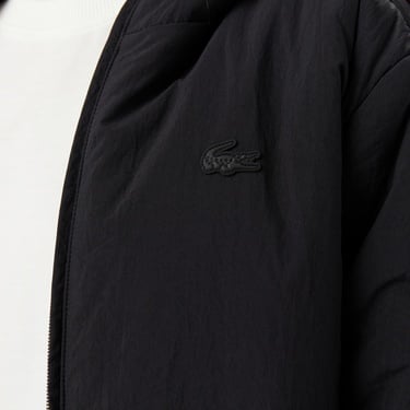  Lacoste Kadın Kapüşonlu Siyah Ceket