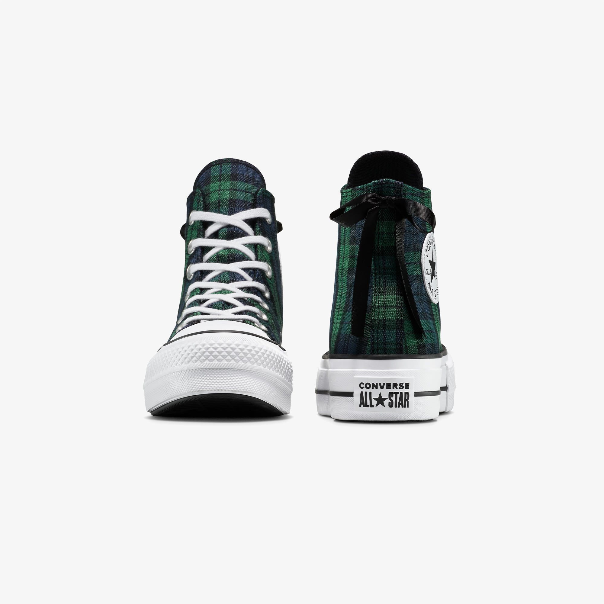 Converse Converse Lacivert Chuck Taylor All Star Lift Platform Kadın Yeşil Sneaker | FashFed Lacivert - 4. görsel