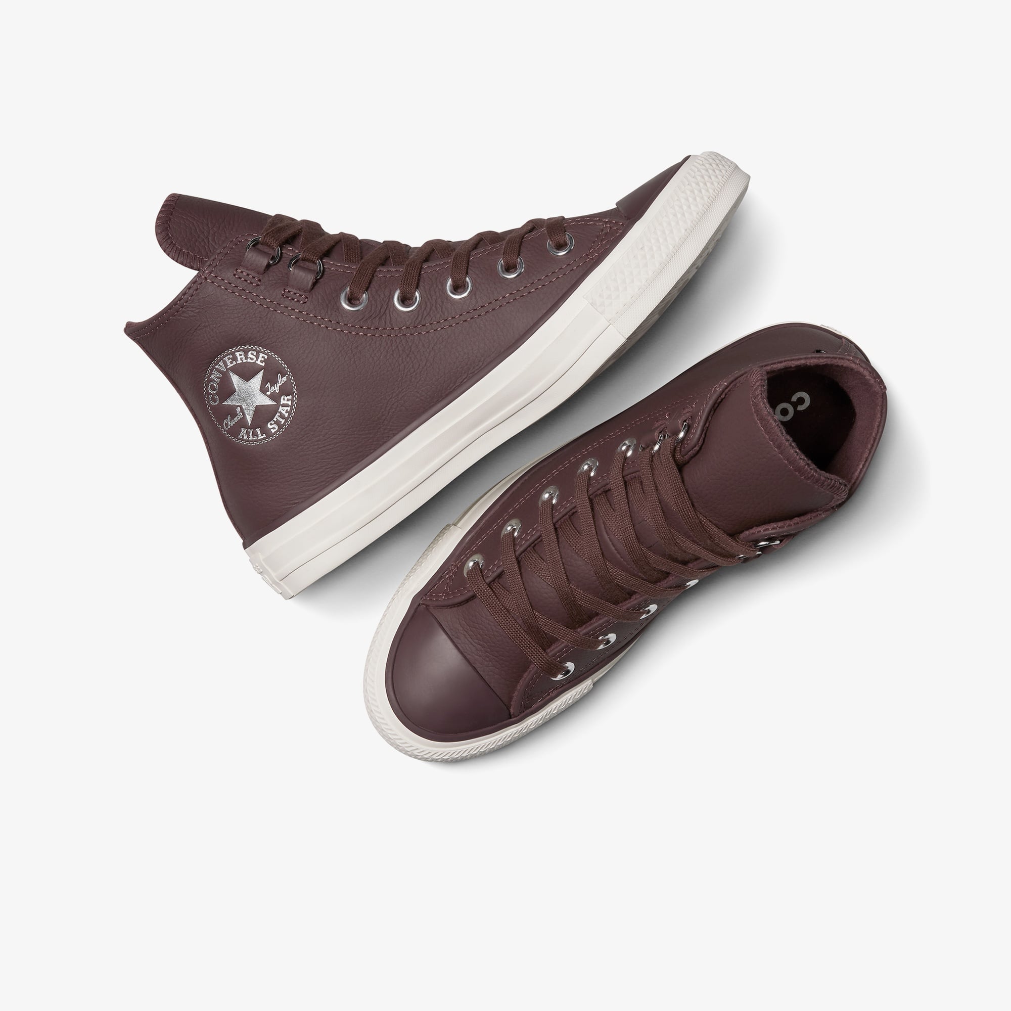 Converse Chuck Taylor All Star Leather Unisex Kahverengi Sneaker