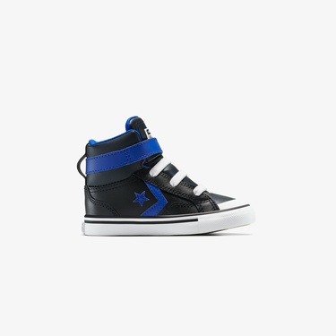  Converse Pro Blaze Strap Leather Easy On Çocuk Siyah Sneaker