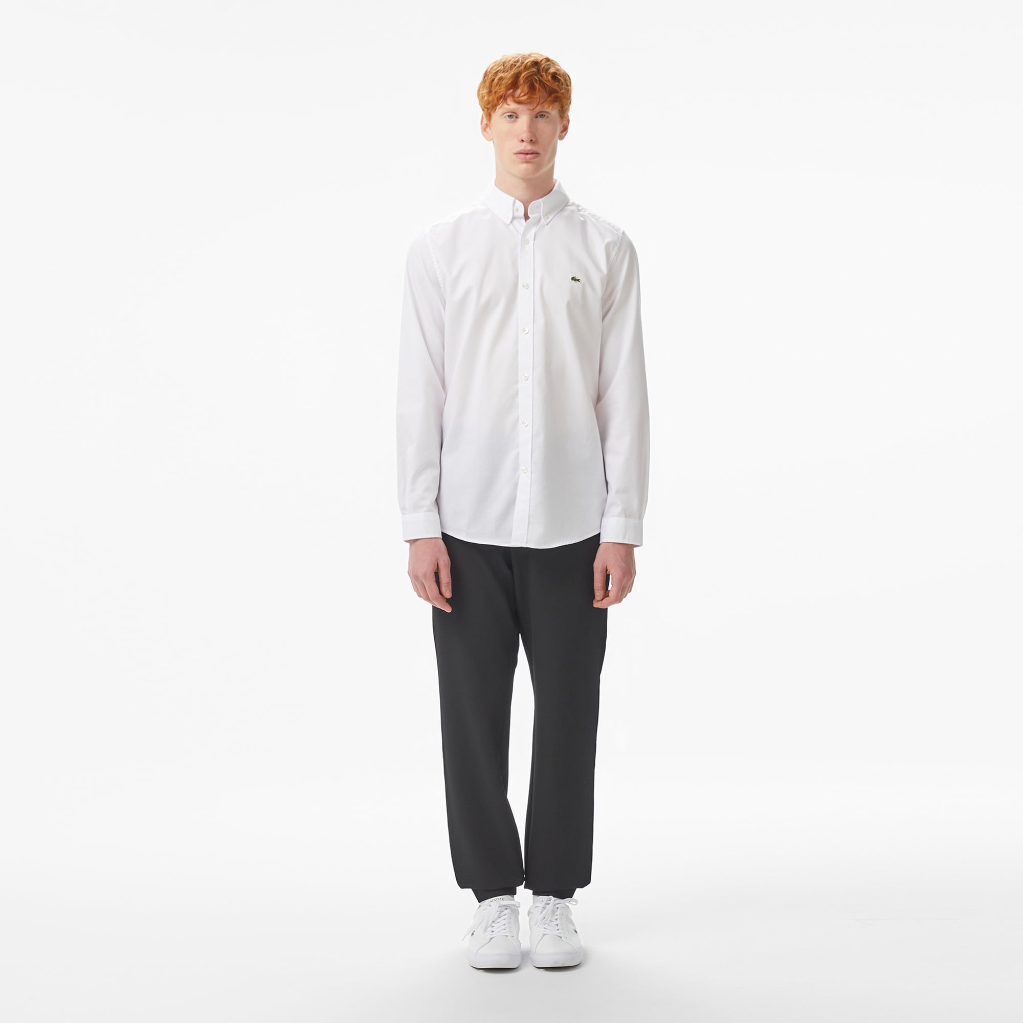  Lacoste Erkek Tapered Fit Siyah Pantolon