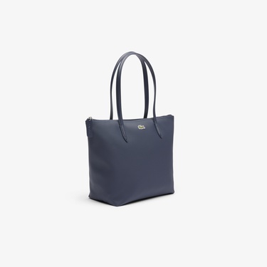  Lacoste Small L.12.12 Kadın Lacivert Omuz Çantası