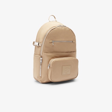  Lacoste Erkek Açık Kahverengi Sırt Çantası