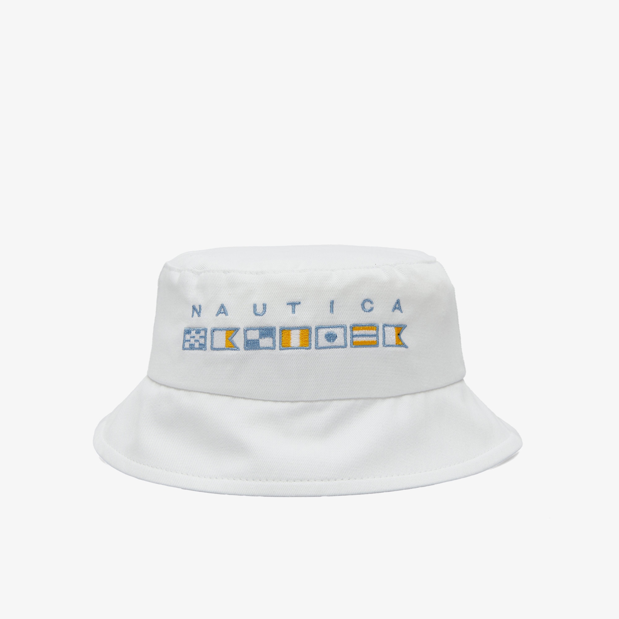 Nautica Unisex Beyaz Baskılı Şapka