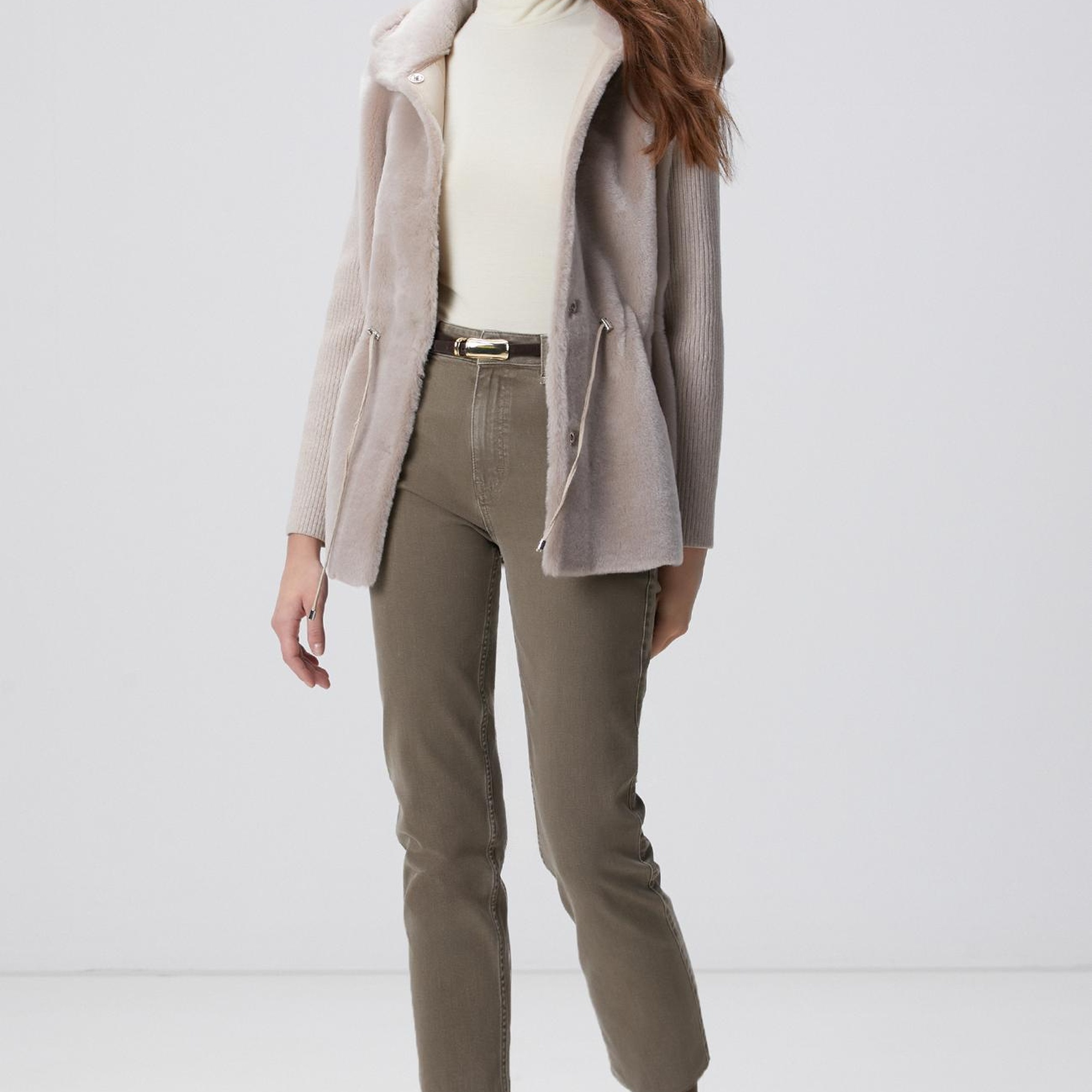 Network Kadın Taş Deri Kaban