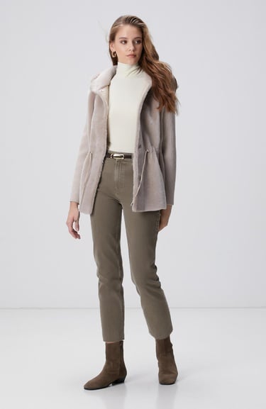  Network Kadın Taş Deri Kaban