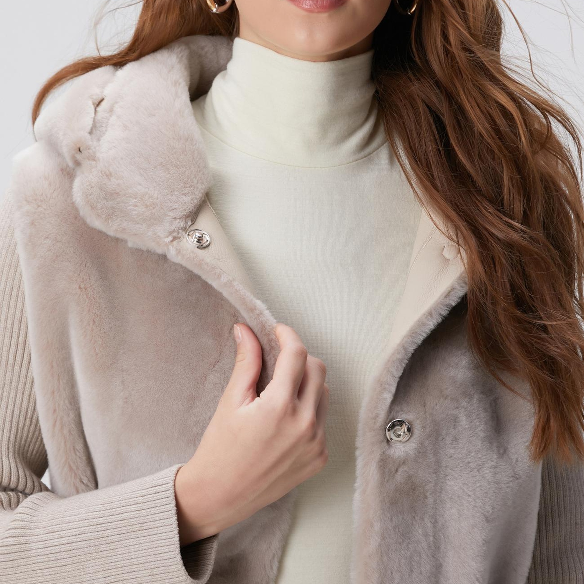 Network Kadın Taş Deri Kaban