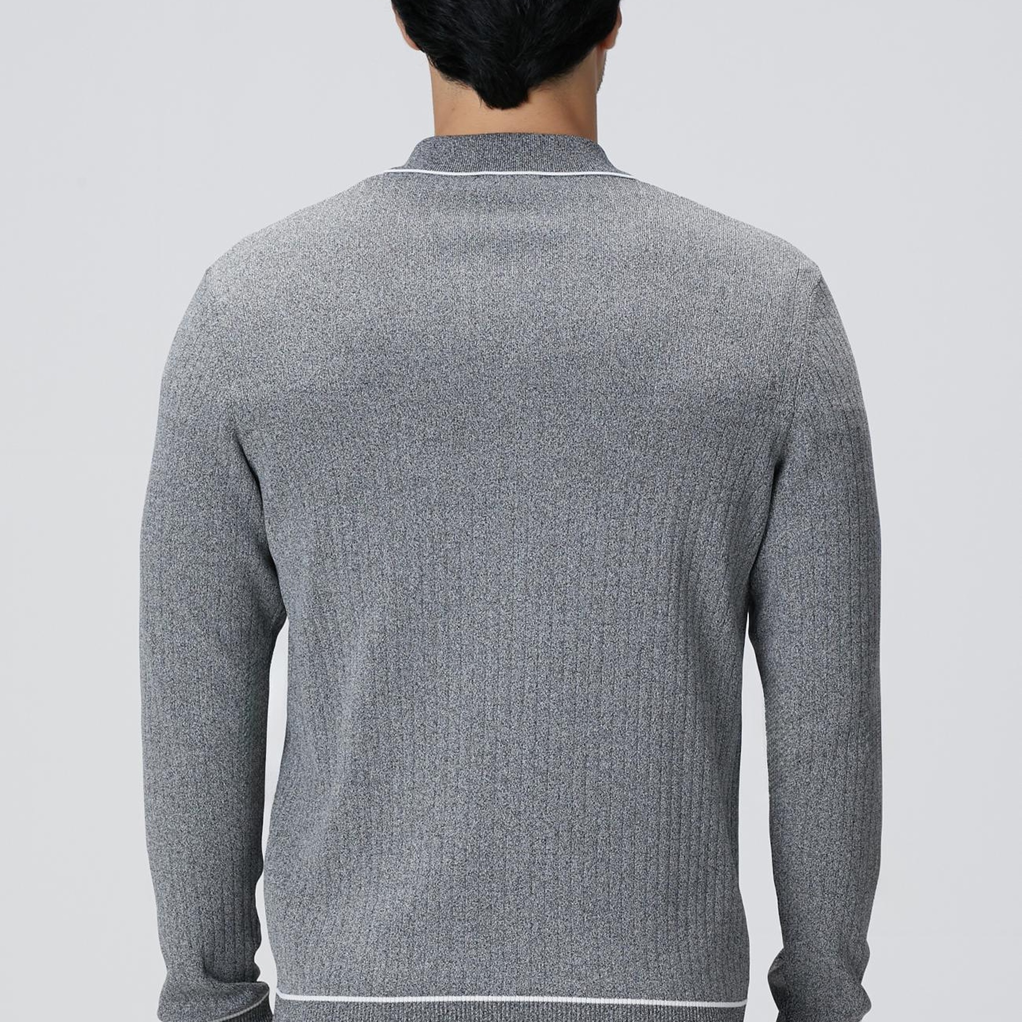 Network Erkek Gri Melanj Rayon Hırka