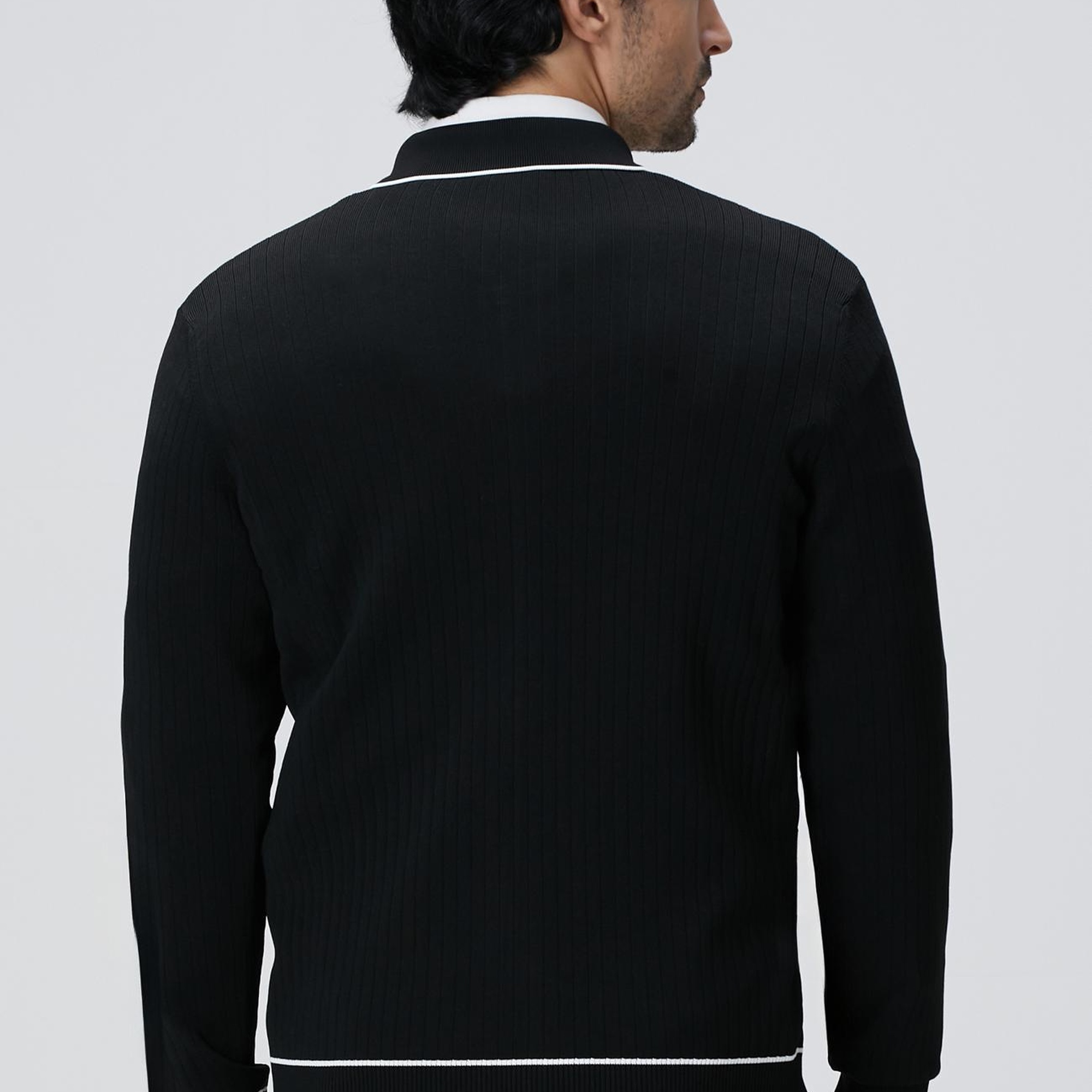 Network Erkek Siyah Melanj Rayon Hırka