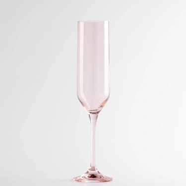  Sunset Kristal Şampanya Kadehi Pudra 200 cc