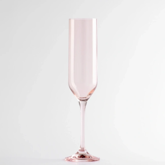  Sunset Kristal Şampanya Kadehi Pudra 200 cc