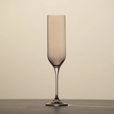  Sunset Kristal Şampanya Kadehi Pudra 200 cc