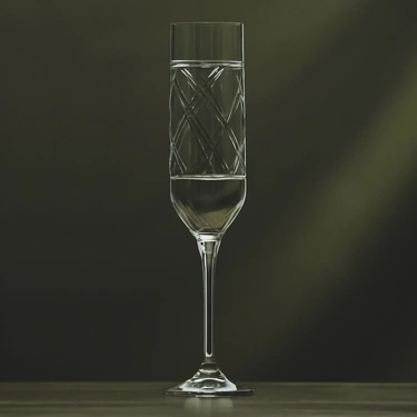  Yvette Kristal Şampanya Kadehi 200 cc