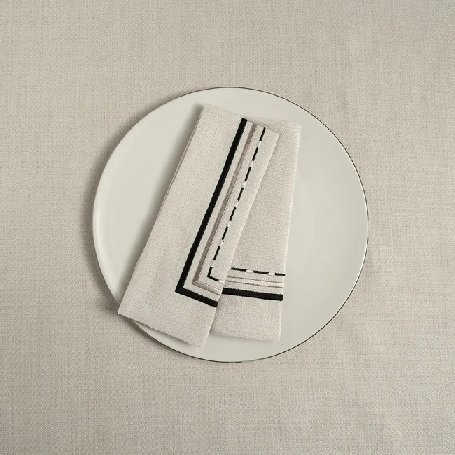  Sahara 2'li Peçete Bej Mavi 40x40 cm