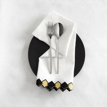  Matilda 2'li Peçete Beyaz 40x40 cm