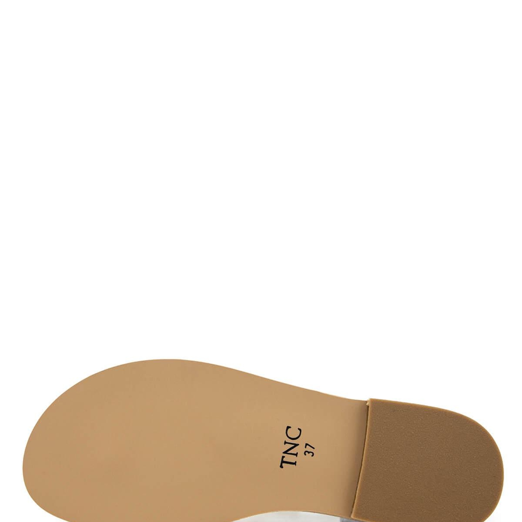 Tamer Tanca Kadın Suni Deri  Gri Parmak Arası Sandalet