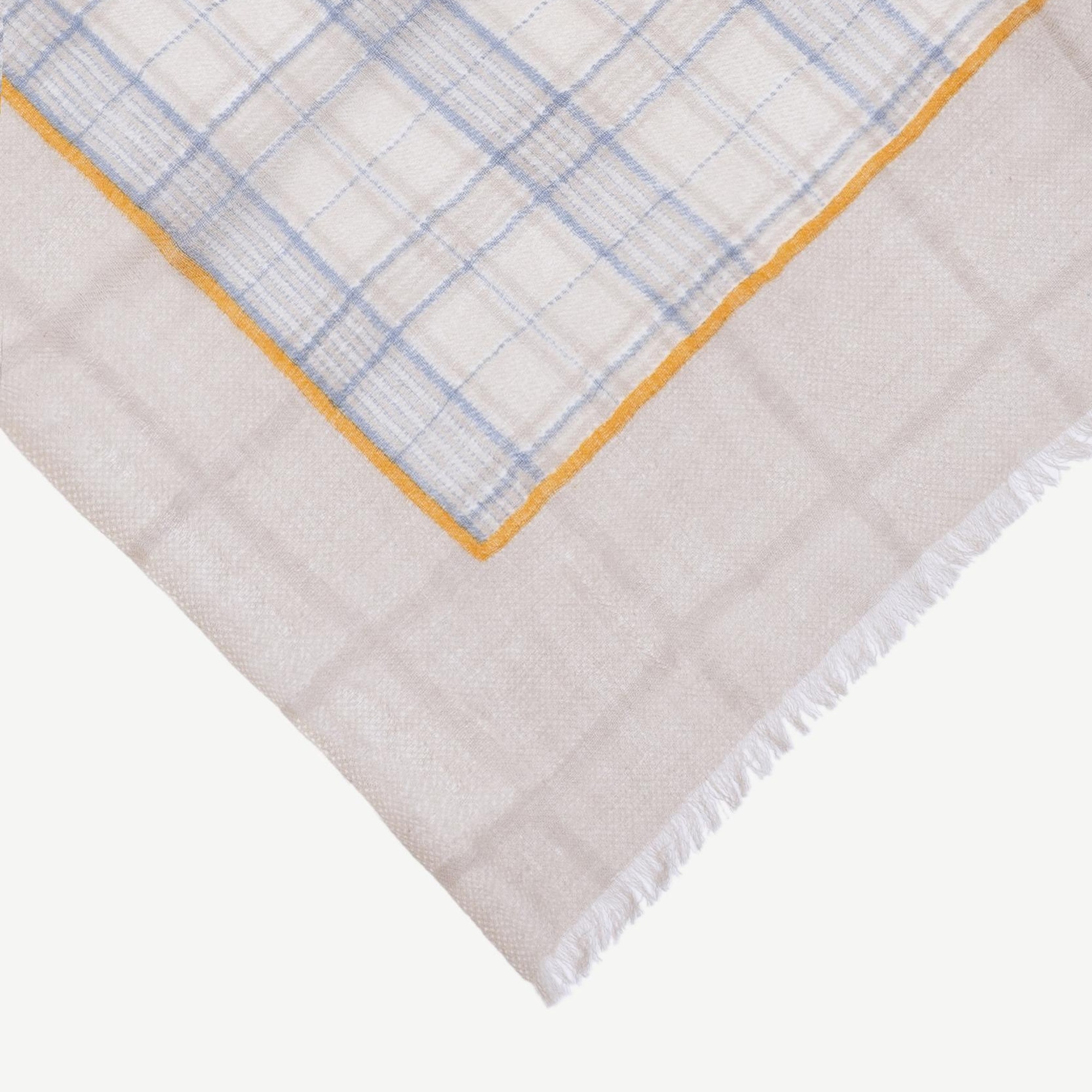 YARGICI Kareli Yün Şal