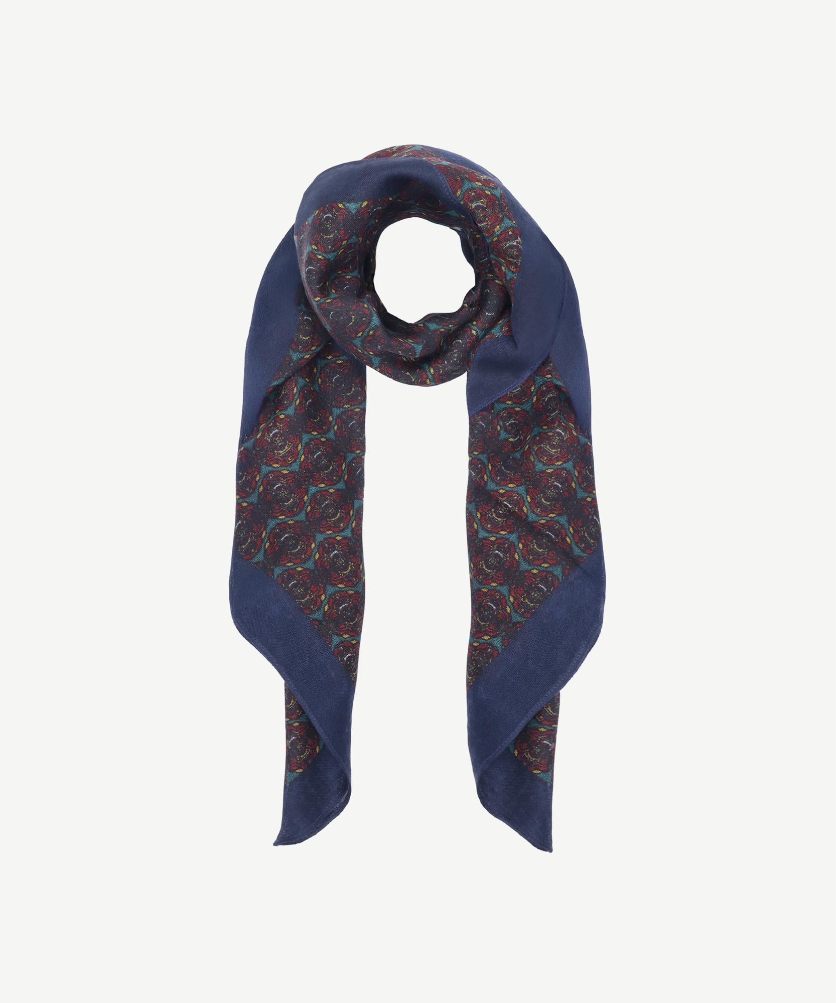  YARGICI Karışık Desenli Yün Şal