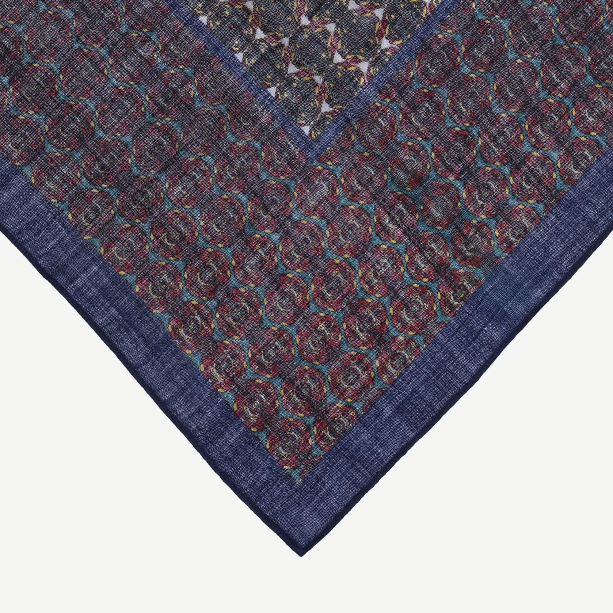 YARGICI Karışık Desenli Yün Şal