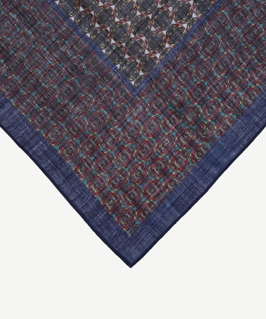  YARGICI Karışık Desenli Yün Şal