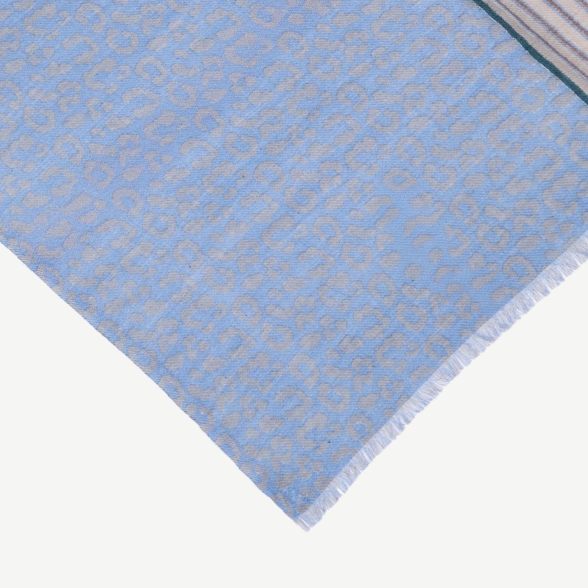 YARGICI Desenli Ve Yün Karışımlı Şal