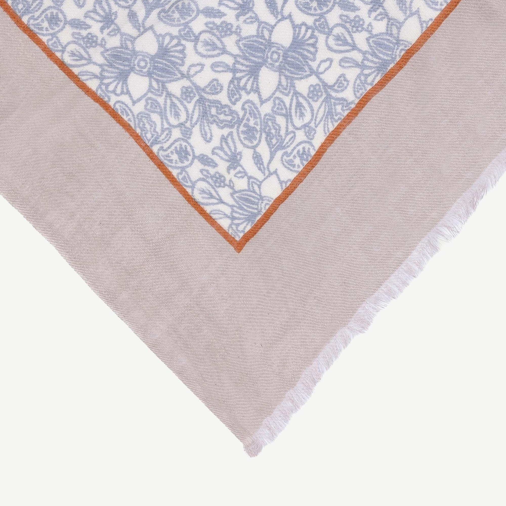 YARGICI Desenli Ve Yün Karışımlı Şal