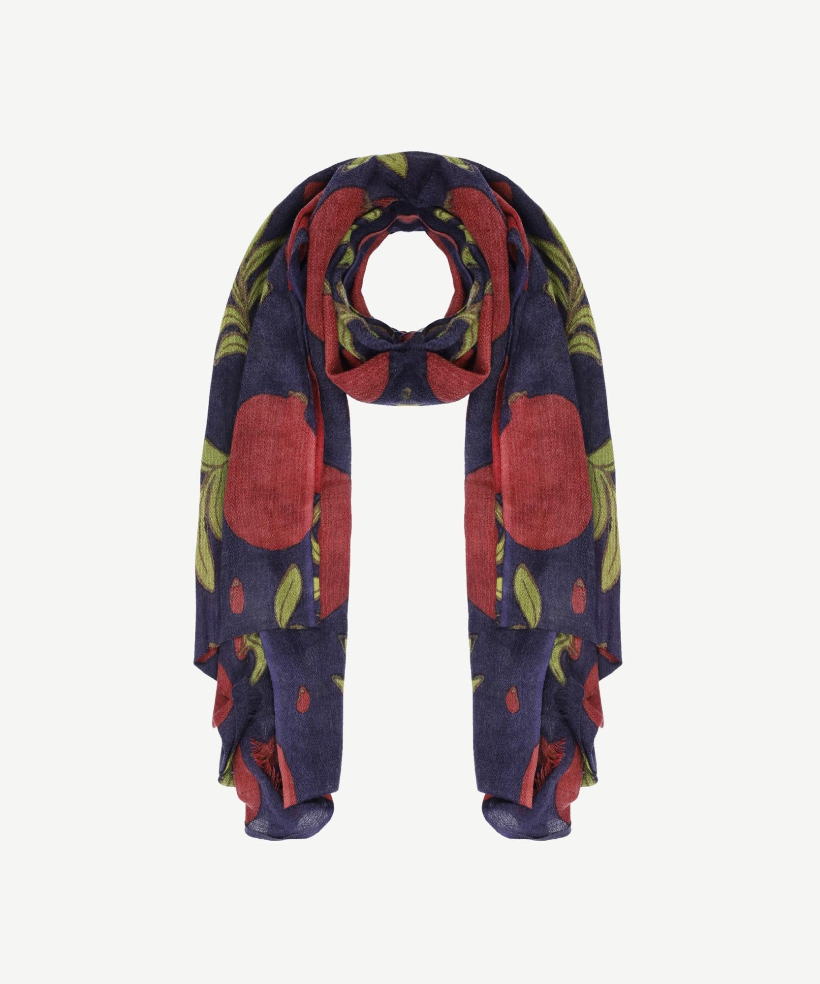  YARGICI Nar Desenli Yün Şal