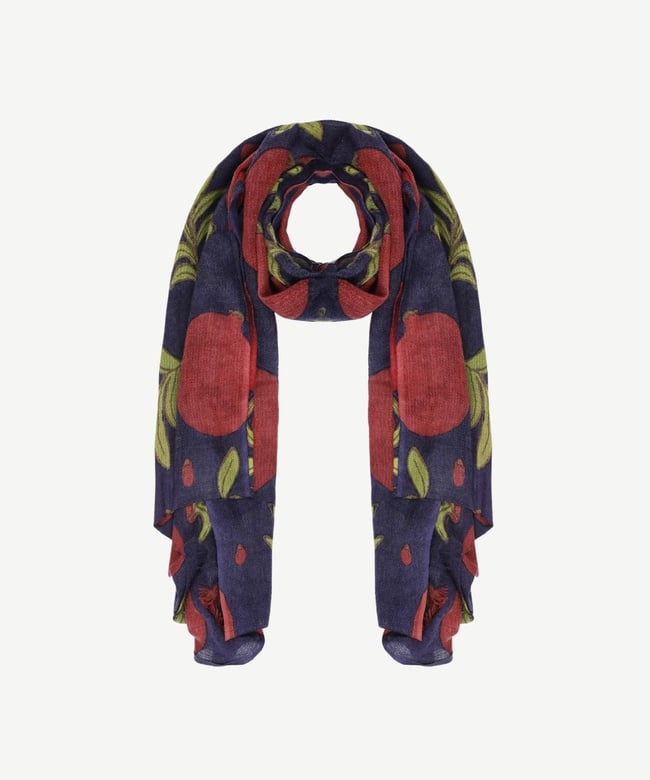  YARGICI Nar Desenli Yün Şal