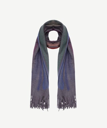  YARGICI Degrade Desenli Kalın Şal