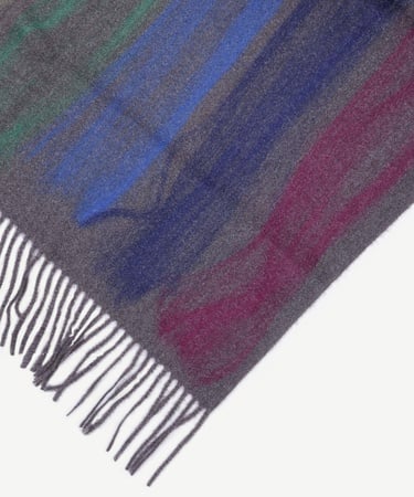  YARGICI Degrade Desenli Kalın Şal