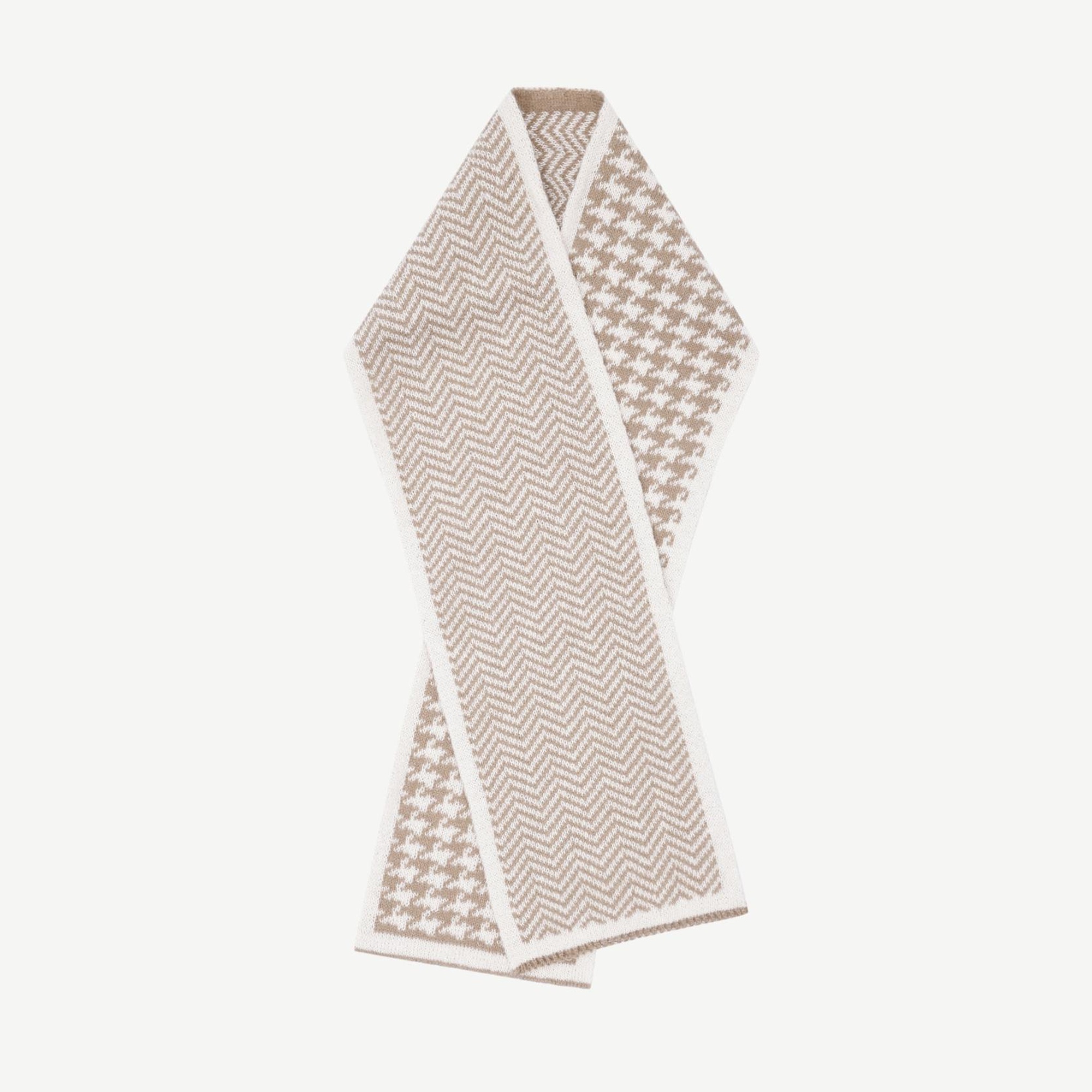 YARGICI Kazayağı Desenli Atkı