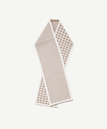  YARGICI Kazayağı Desenli Atkı