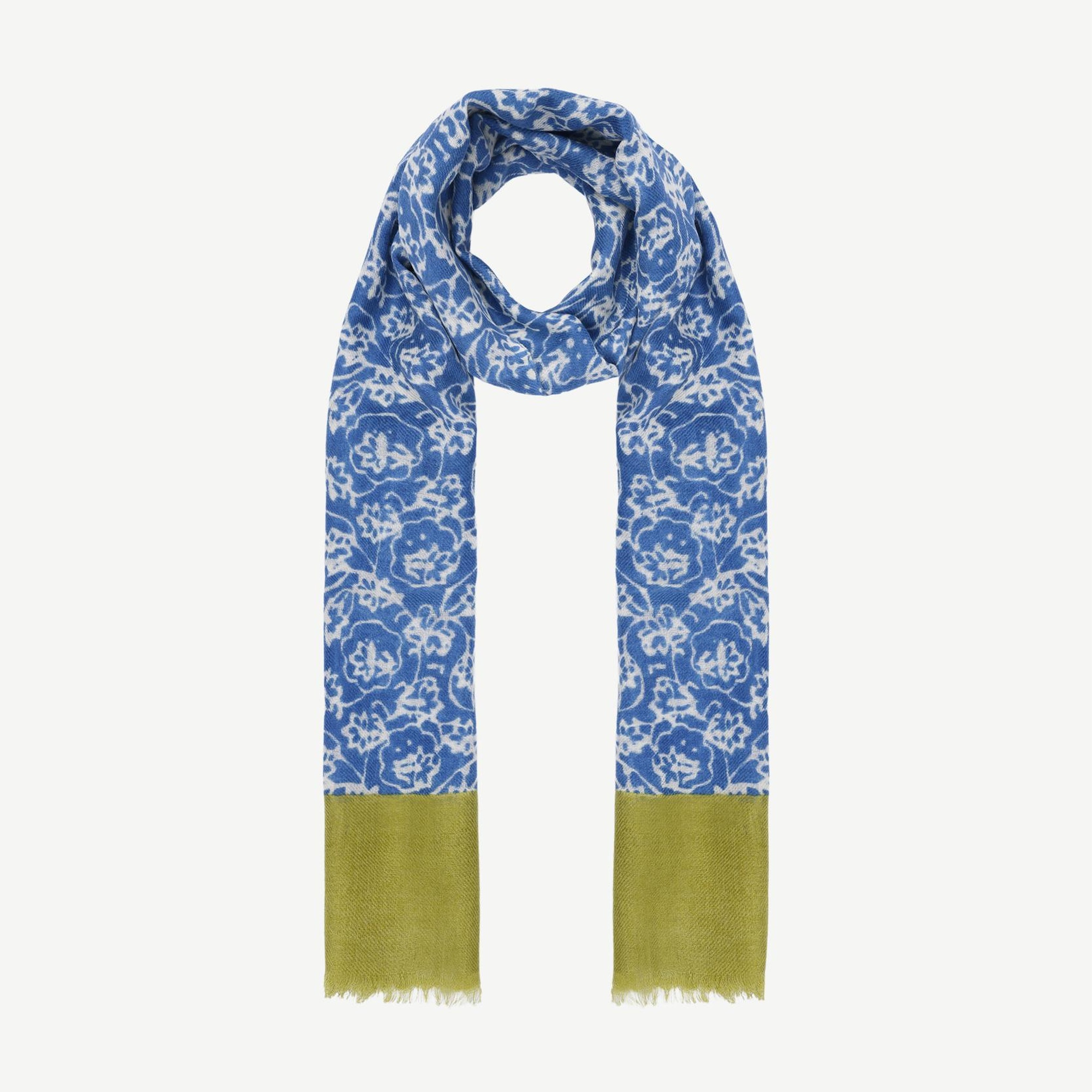 YARGICI Desenli Yün Şal