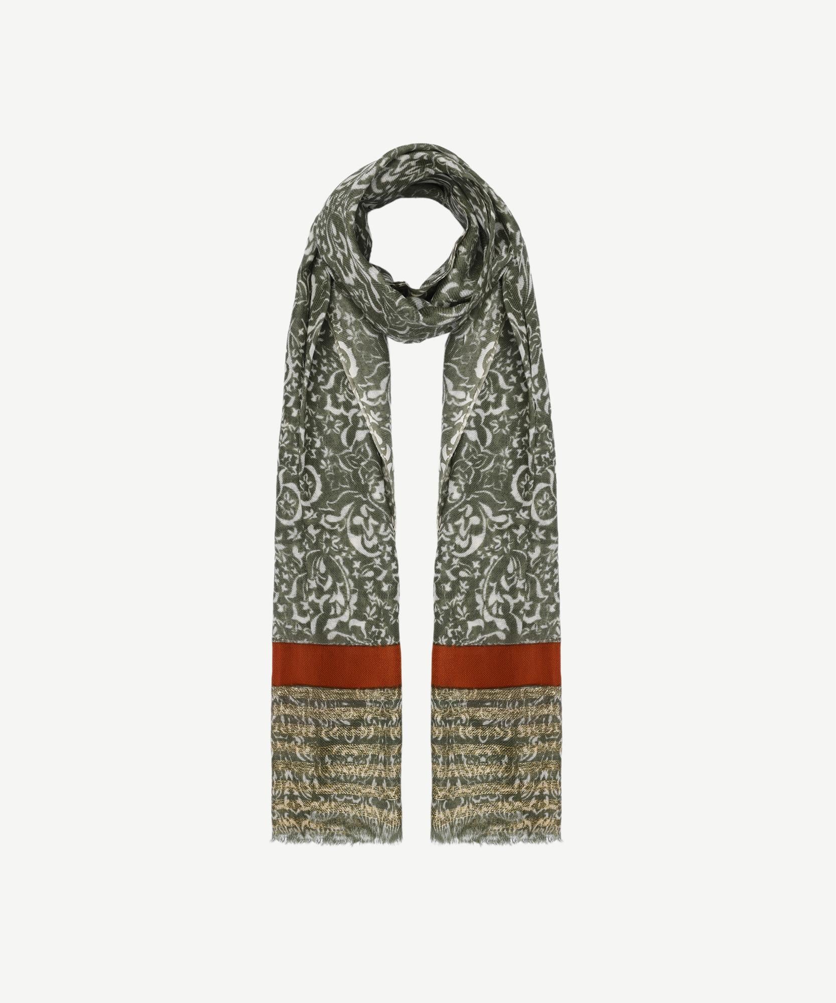  YARGICI Karışık Desenli Yün Şal