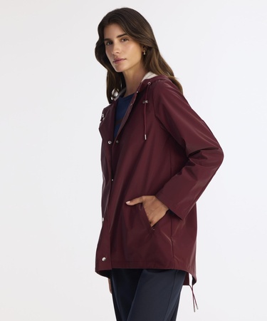  YARGICI Loose Kapüşonlu Yaka Uzun Kol Yağmurluk