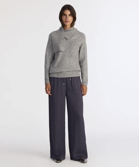  YARGICI Regular Şal Yaka Uzun Kol Kazak