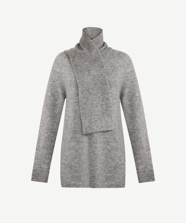  YARGICI Regular Şal Yaka Uzun Kol Kazak