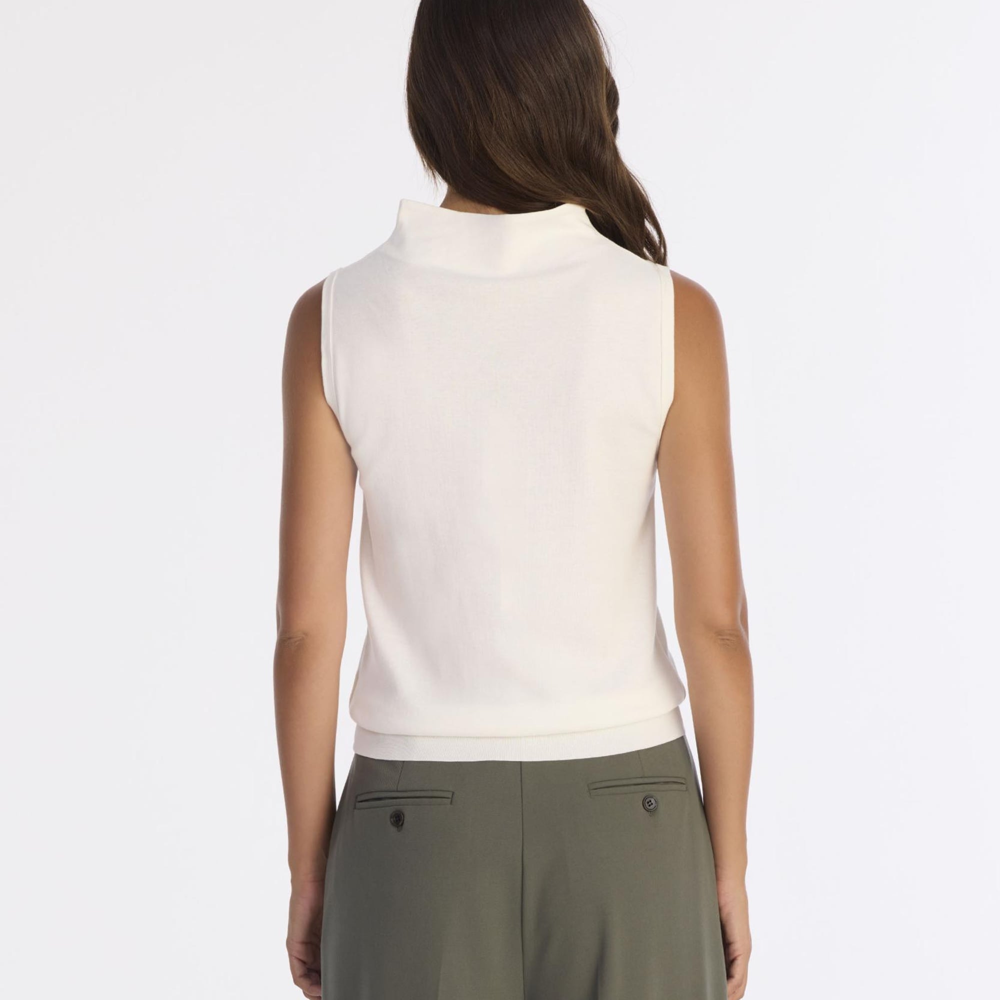 YARGICI Regular Yarım Balıkçı Yaka Kolsuz Kazak