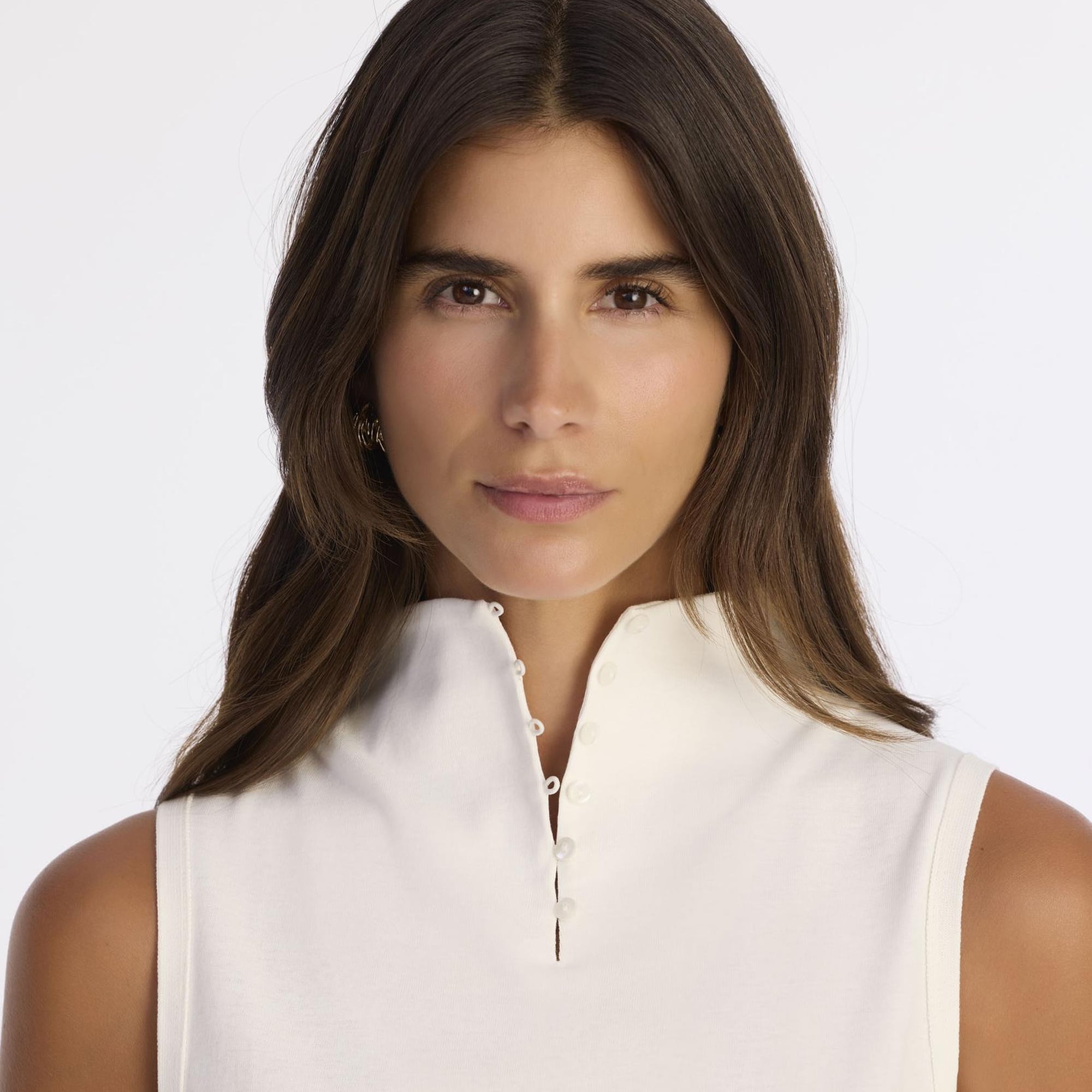 YARGICI Regular Yarım Balıkçı Yaka Kolsuz Kazak