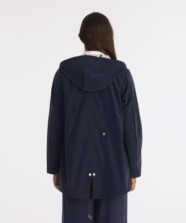  YARGICI Loose Kapüşonlu Yaka Uzun Kol Yağmurluk