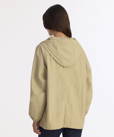  YARGICI Loose Kapüşonlu Yaka Uzun Kol Yağmurluk