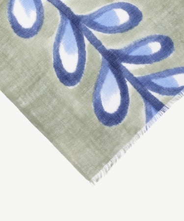  YARGICI El Boyaması Yün Şal