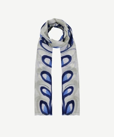  YARGICI El Boyaması Yün Şal