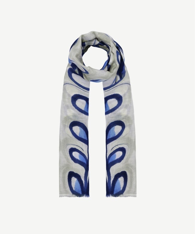  YARGICI El Boyaması Yün Şal