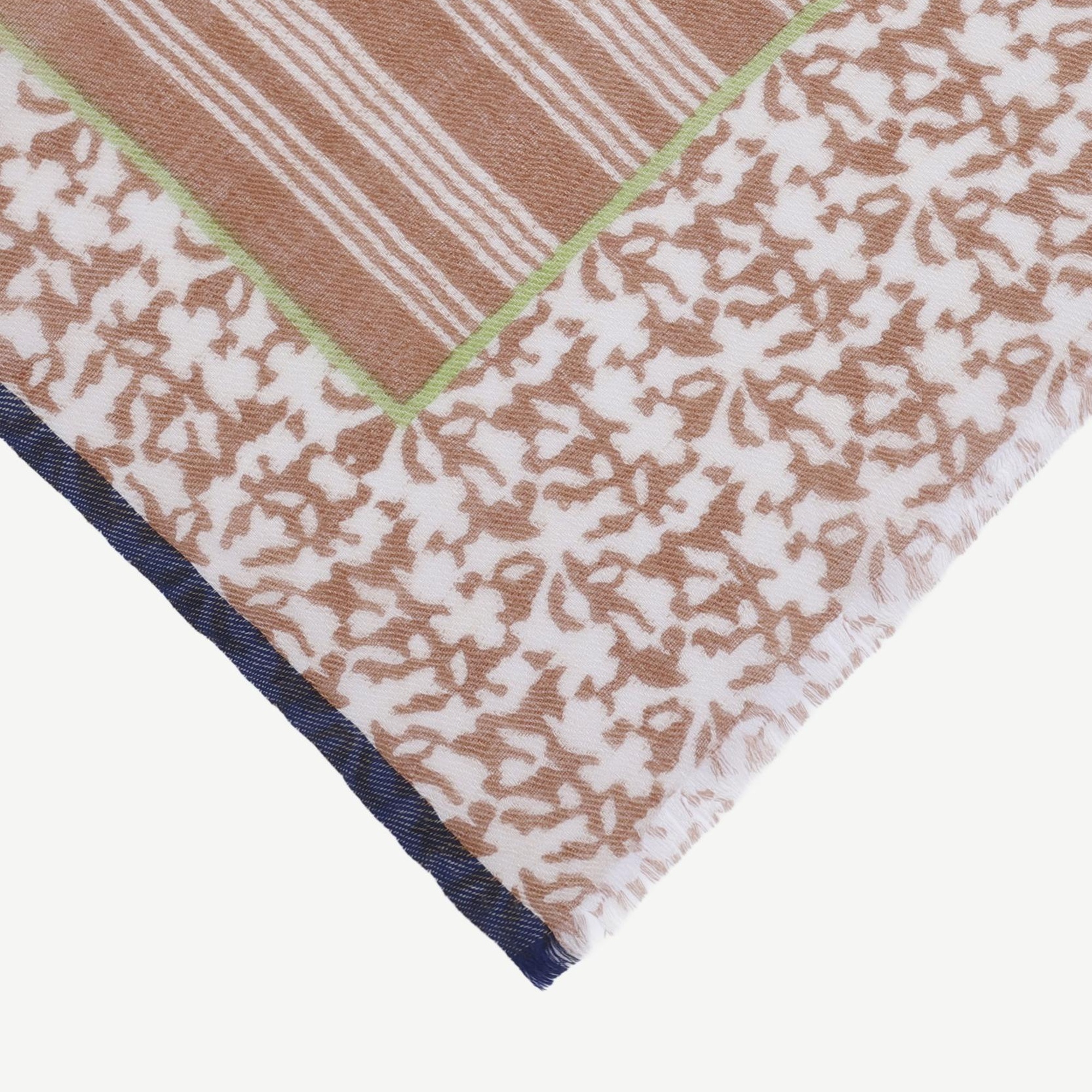 YARGICI Tensel Karışımlı Ve Çizgili Şal