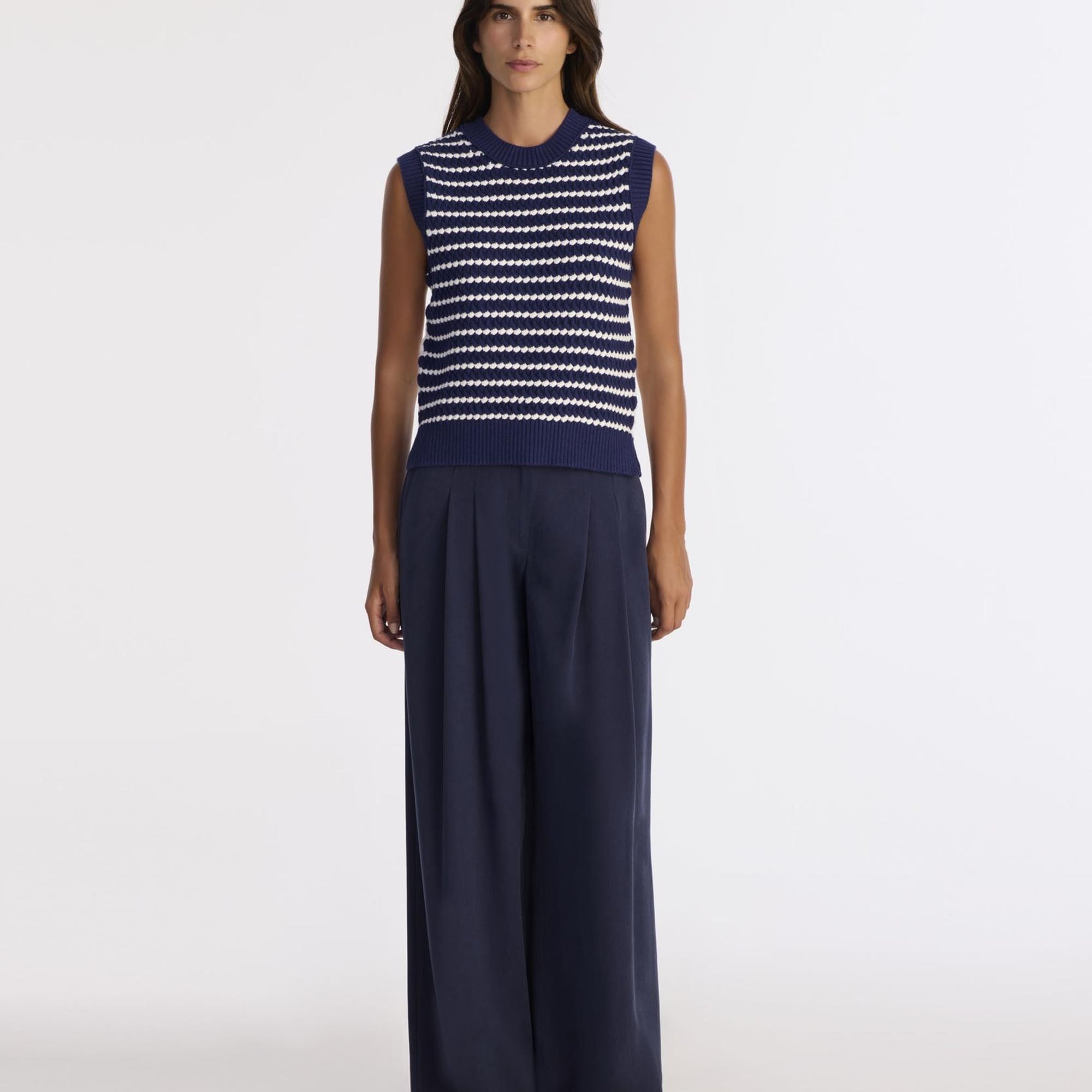 YARGICI Regular Bisiklet Yaka Kolsuz Kazak