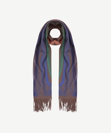  YARGICI Degrade Desenli Kalın Şal