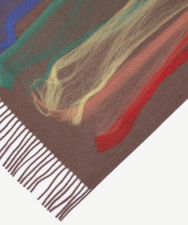  YARGICI Degrade Desenli Kalın Şal